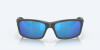 Costa Jose Sunglasses - Gray Matte w/Blue Mirror