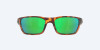 Costa Whitetip Sunglasses - Tort w/Green Mirror