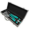 TOADFISH - Ultimate Grill Set with Case (Tongs/Fork/Spatula) - Teal