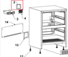 12106 Evaporator Fan for Bull Premium Double Drawer Refrigerator Model # 17400