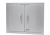 Bull 25" Stainless Steel Double Doors w/ Reveal