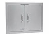 Bull 25" Stainless Steel Double Doors w/ Reveal