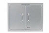 Bull 25" Stainless Steel Double Doors w/ Reveal