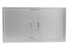 Bull 38" Stainless Steel Double Doors w/ Reveal