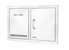 Bull 30" Door/Propane Drawer Combo w/ Reveal