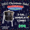 **Christmas Special** 5 Gallon Jambalaya Combo