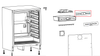 12107 Digital Controller for Bull Deluxe & Double Drawer Outdoor Refrigerators