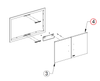 16607 Right Replacement Door for Bull 30" Double Doors w/ Reveal
