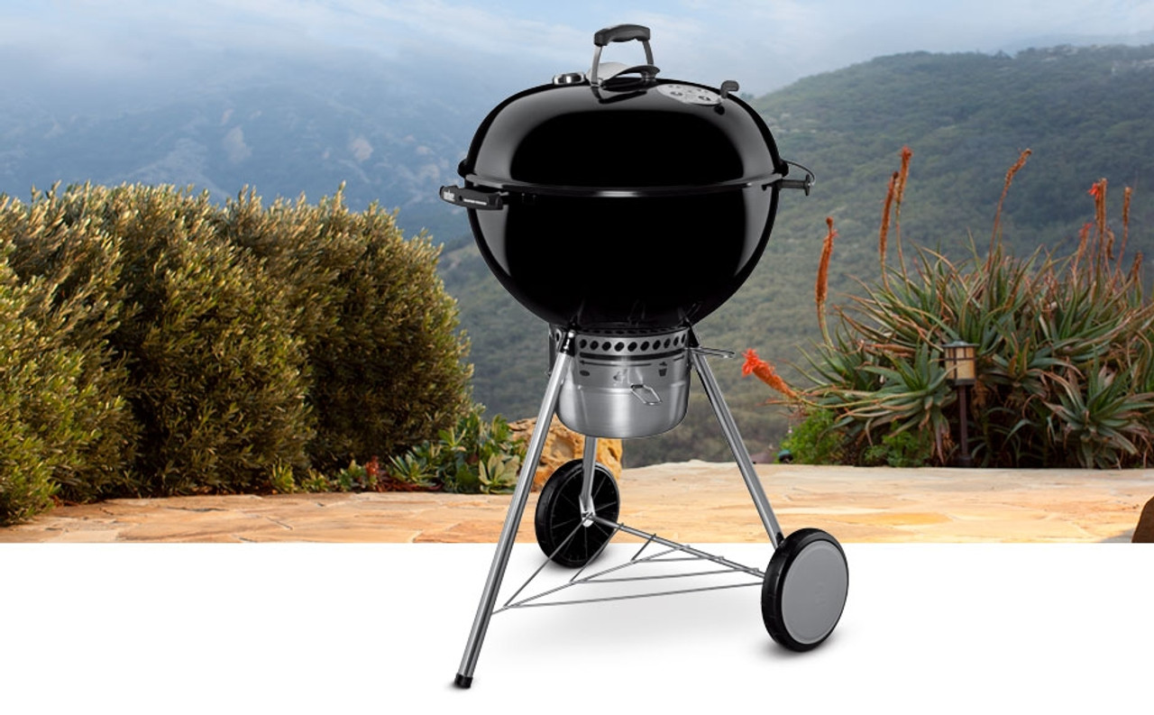 Weber Premium Kettle Charcoal Grill Black Goodwood Hardware