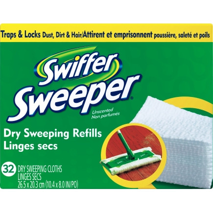 Swiffer Sweeper Mop Refill Microfiber 32 pk Goodwood Hardware