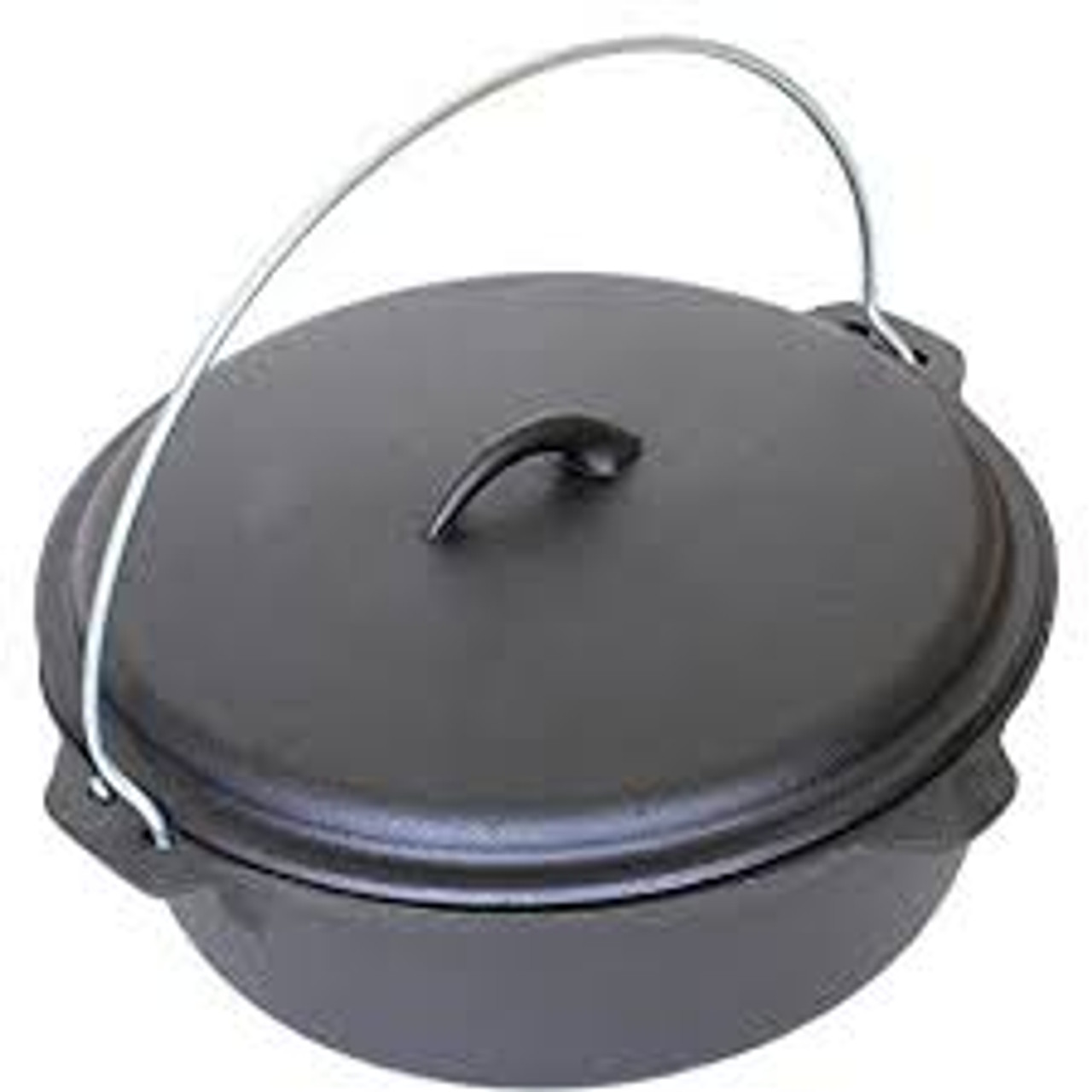 9 Qt Cast Iron Dutch Oven - Pre-Seasoned - Goodwood Hardware