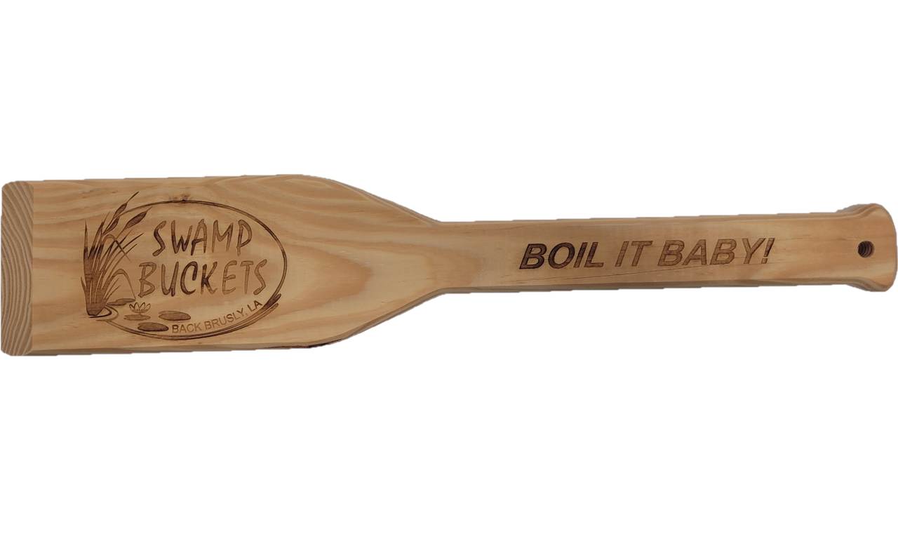 Wooden Swamp Bucket Specialty Paddle