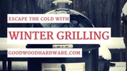 Escape the Cold with Winter Grilling
