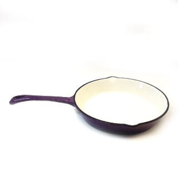 Cajun Classic - 8 Cast Iron Enamel Coated Skillet - Purple - Goodwood  Hardware