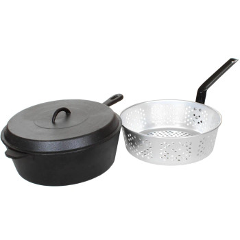 McWare - 9.2 Qt Aluminum Caldero Dutch Oven - Goodwood Hardware