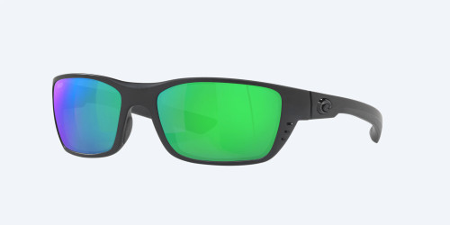 Costa Cat Cay Sunglasses - Blackout w/Blue Mirror - Goodwood Hardware