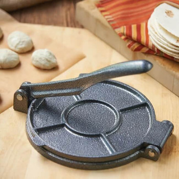 Fox Run 76225 Pre-Seasoned Cast Iron Oyster Grill Pan Non-Stick