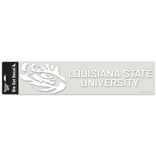 LSU 4x16 Die Cut Decal