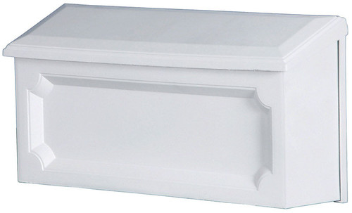 Horizontal Polywhite Mailbox