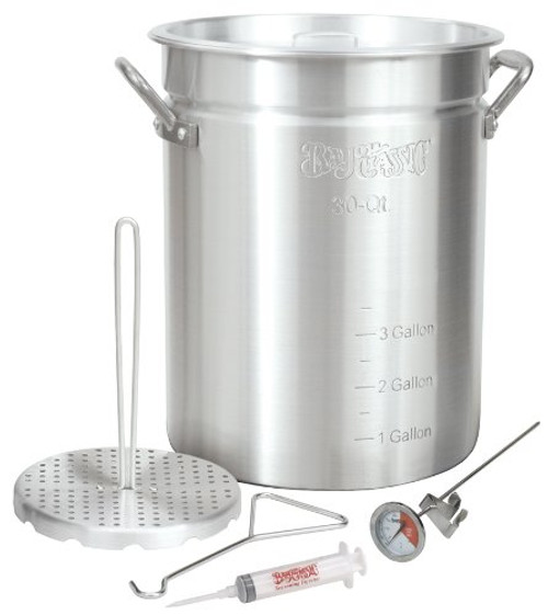 Bayou Classic 30-Quart Aluminum Turkey Fryer w/ Accessories Bayou Classic 30-Quart Aluminum Turkey Fryer w/ Accessories
