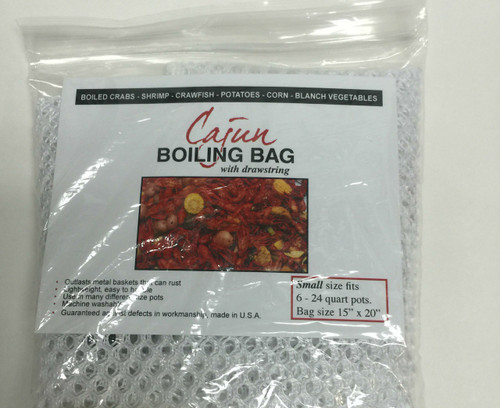 Cajun Boiling Bag With Drawstring Small