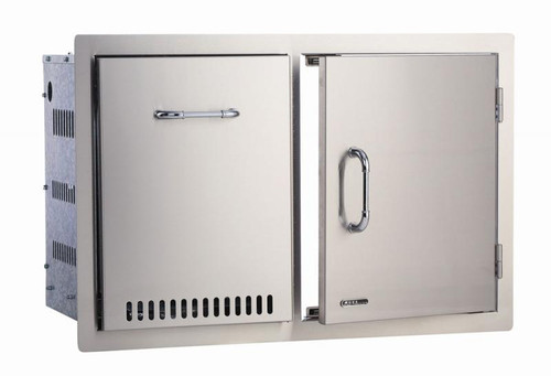 Stainless Steel Door/Propane Drawer Combo Stainless Steel Door/Propane Drawer Combo