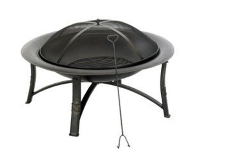 Living Accents Ember Fire Pit 19.5 in. H x 35 in. W