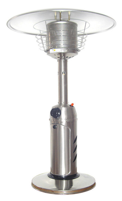 Portable Propane Patio Heater 11000 BTU Metallic