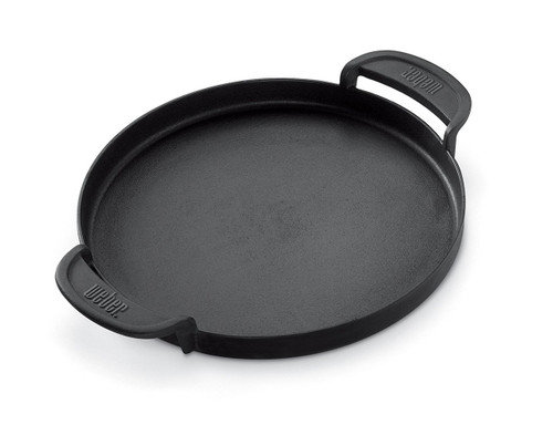 Weber Cast Iron Porcelain Enameled Griddle