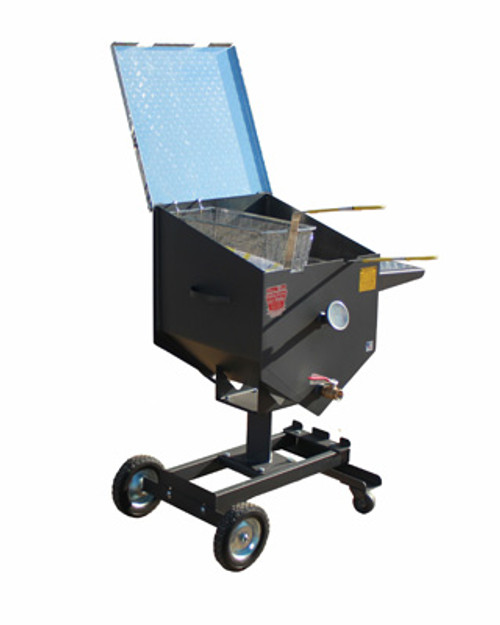 FF12-CJ DOUBLE BASKET 12 GALLON FRYER