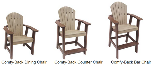 Comfyback Dining Options