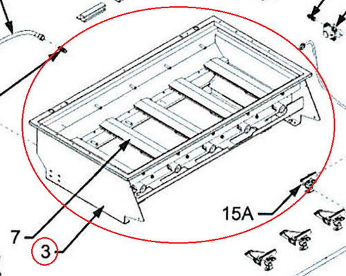 57025 New Style Insert Assembly for Brahma Grill (2017 & Newer Models)
