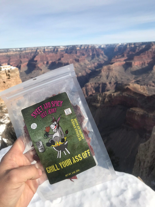 SWEET & SPICY BEEF JERKY