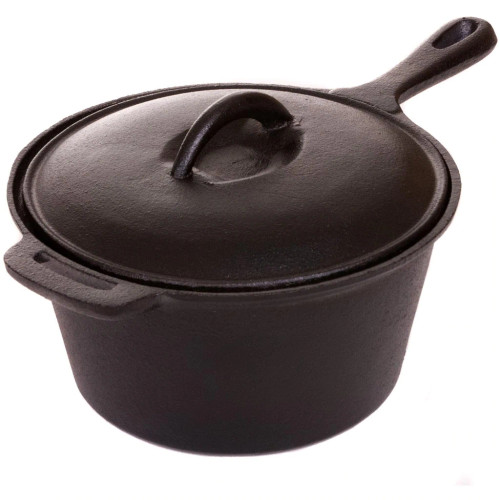 Cajun Classic - 2 Qt Sauce Pot Pre-Seasoned Cajun Classic - 2 Qt Sauce Pot Pre-Seasoned