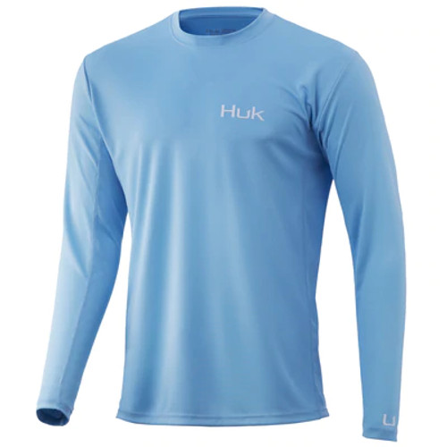 HUK ICON X LONG SLEEVE - BALTIC SEA