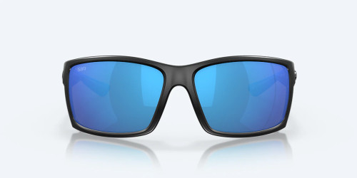 Costa Reefton Sunglasses - Black-Blue Mirror 