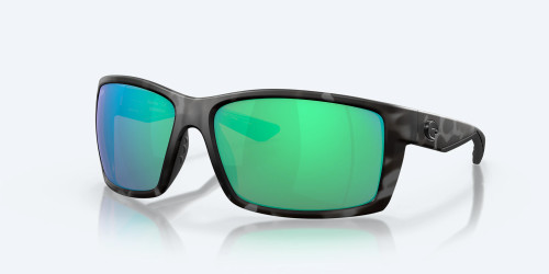 Costa Reefton Sunglasses - Tiger Shark-Green Mirror 