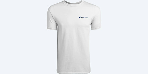 Costa Wilson Short Sleeve - White