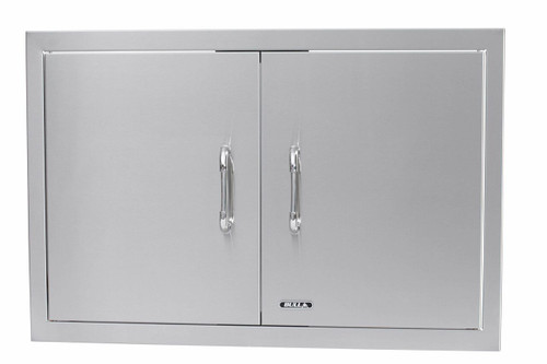 Bull 30" Stainless Steel Double Doors w/ Reveal Bull 30" Stainless Steel Double Doors w/ Reveal