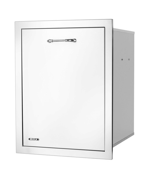 Bull Stainless Steel Double Trash Drawer w/ Reveal