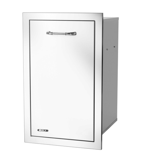 Bull Stainless Steel Slim Trash Drawer w/ Reveal