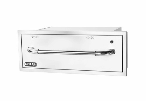 Bull Stainless Steel Warming Drawer w/ Reveal