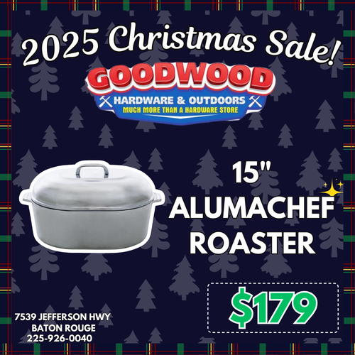 **Christmas Special** AlumaChef 15" Aluminum Roaster