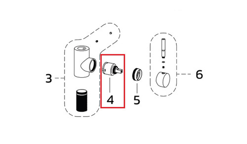 Danco for Glacier Bay Aquasource Replacement for Bull Dual Mount Sinks