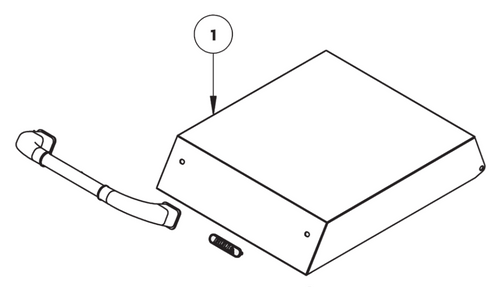 64011 Bull Single Side Burner Lid