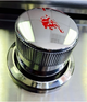 16617 Bull New Style Round Back Burner Knob