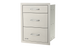 Stainless Steel Triple Drawer System