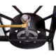 Cajun Classic - 2 Burner Stove on Wheel Cart - High Pressure