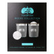 TOADFISH - Non-Tipping 10oz Rocks Tumbler w/ice tray (Set of 2) - Graphite 