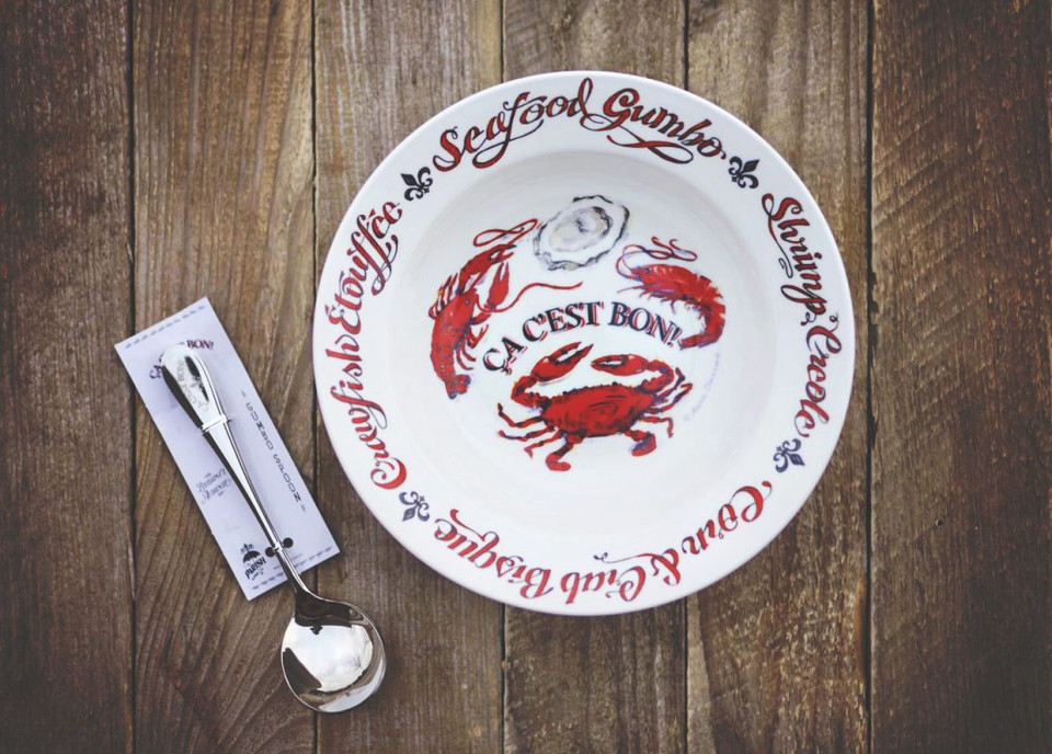 Ca C'est Bon Set of 4 Gumbo Spoons